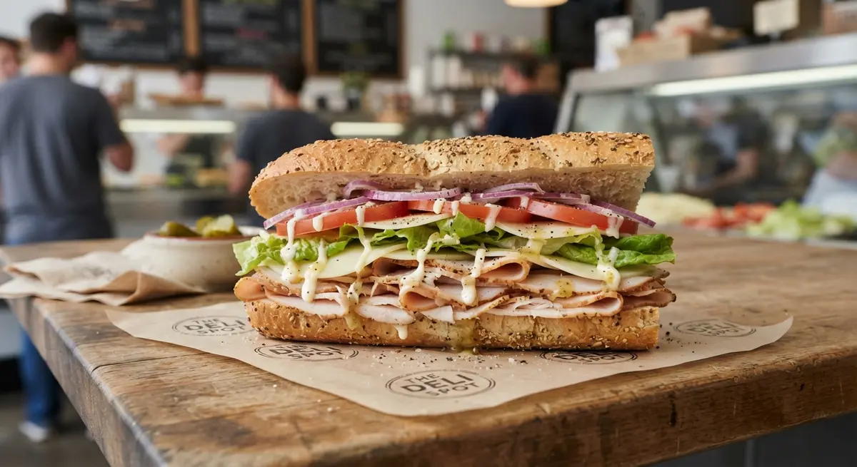 Turkey, Lettuce & Cheese Sub